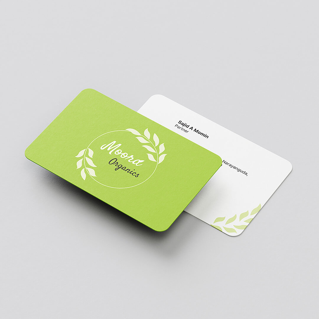 Die-cut Business Cards